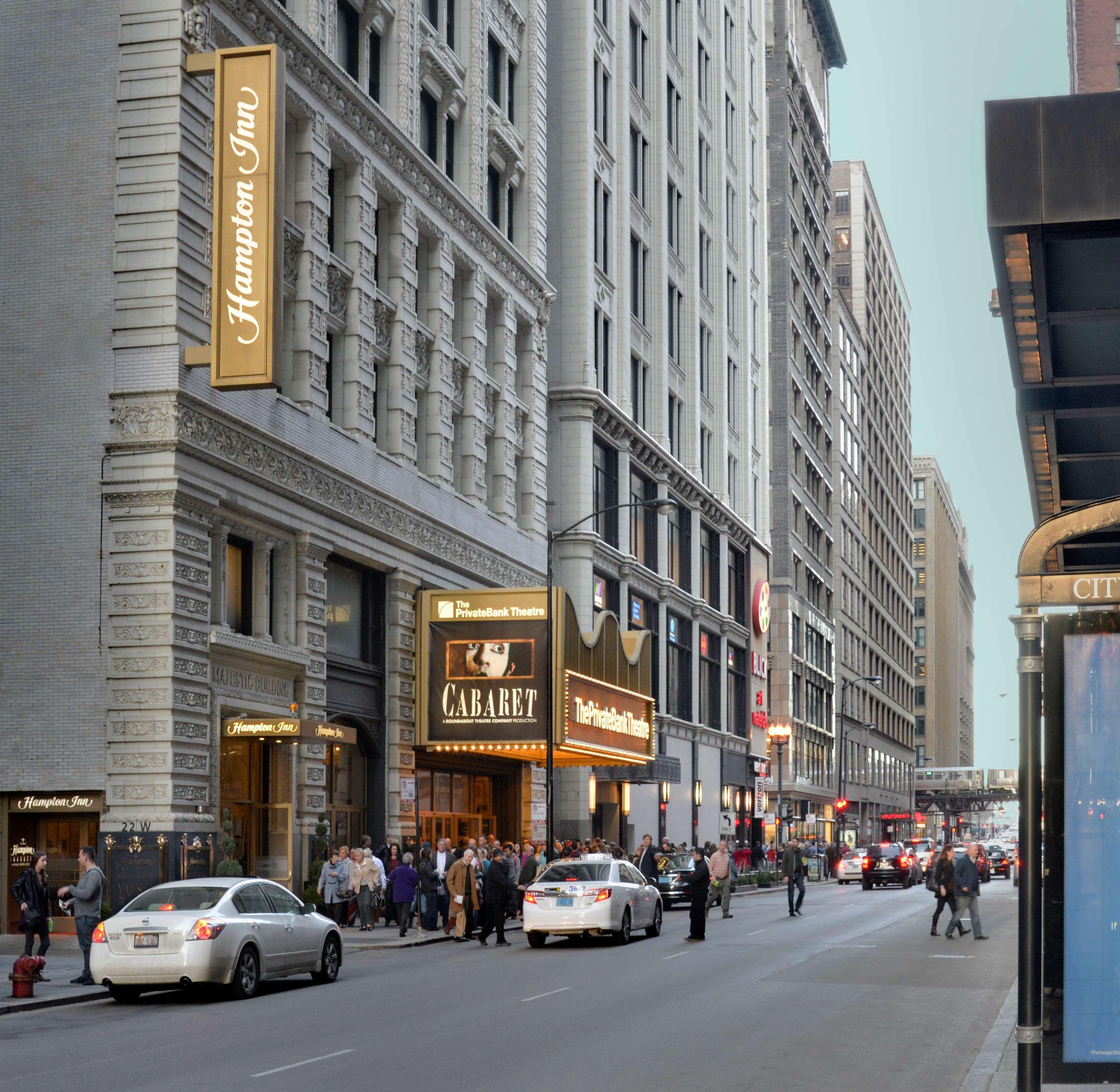 Hampton Inn Majestic Chicago Theatre District Exterior foto