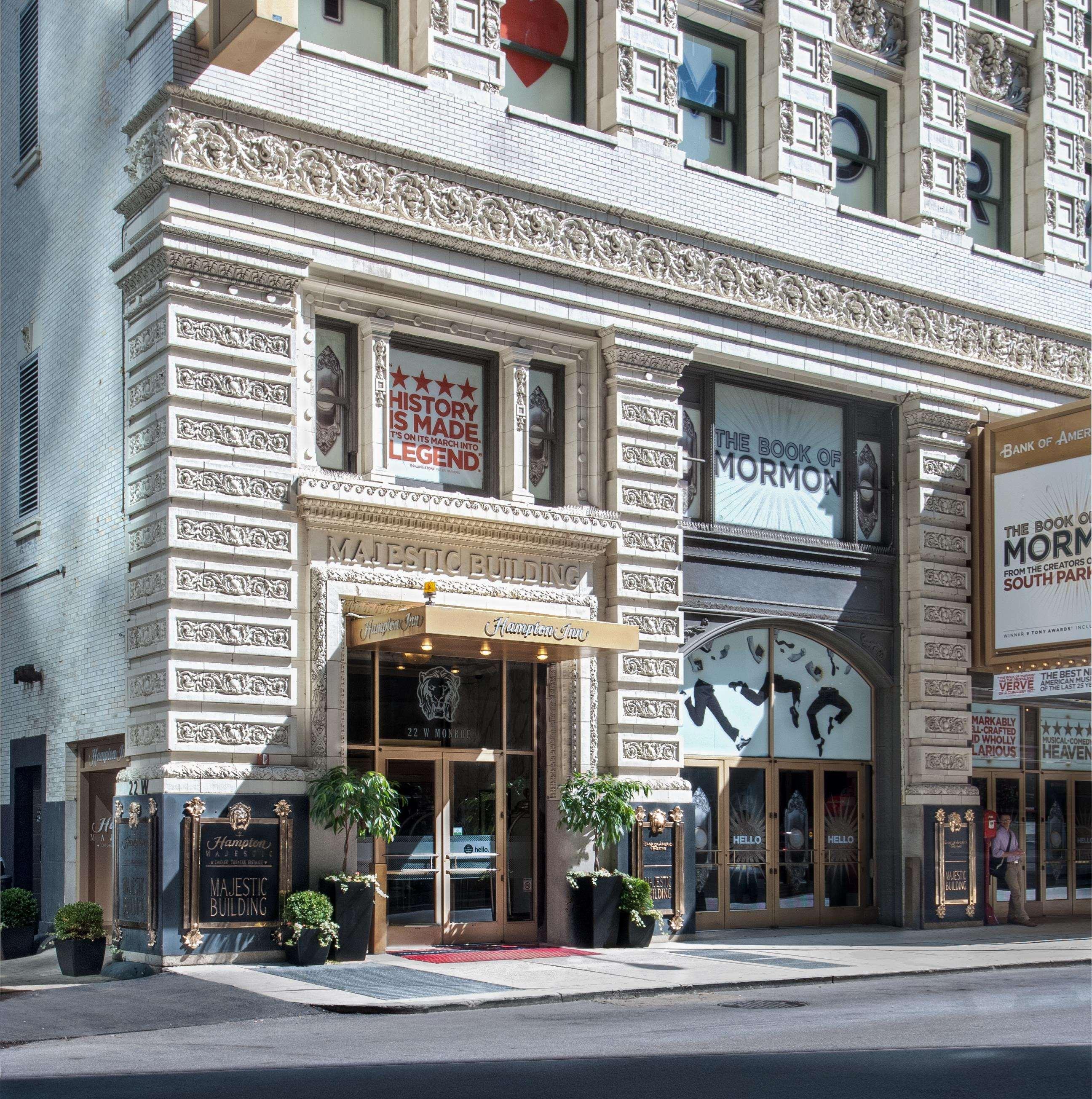 Hampton Inn Majestic Chicago Theatre District Exterior foto
