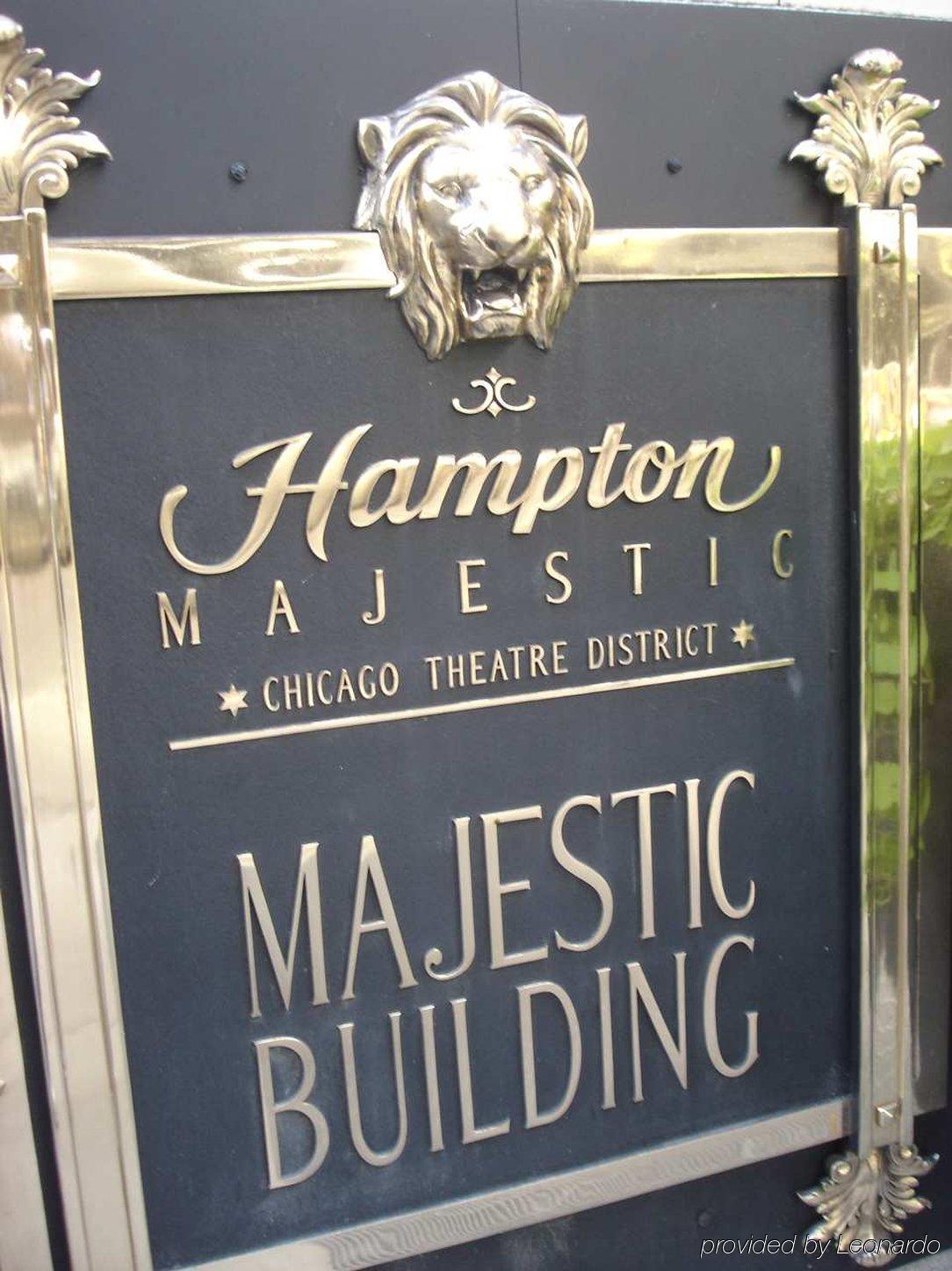 Hampton Inn Majestic Chicago Theatre District Exterior foto
